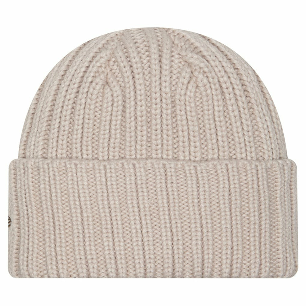 Buffalo Bills New Era Logo Applique Cuffed Knit Hat - Light Beige outlet