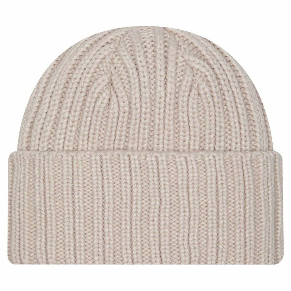 Detroit Lions New Era Logo Applique Cuffed Knit Hat - Light Beige outlet