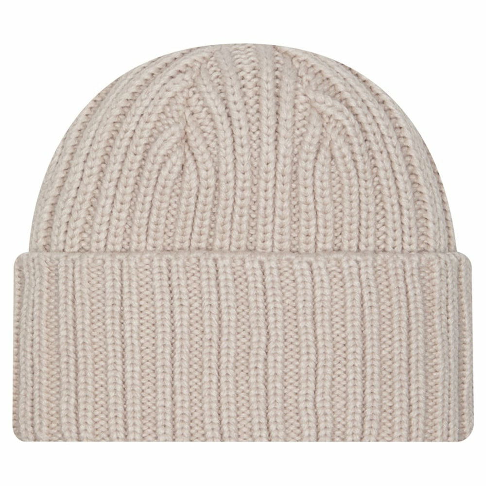 Detroit Lions New Era Logo Applique Cuffed Knit Hat - Light Beige outlet