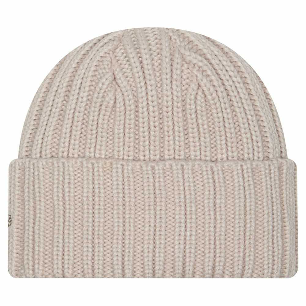 Miami Dolphins New Era Logo Applique Cuffed Knit Hat - Light Beige online