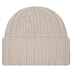 New York Jets New Era Logo Applique Cuffed Knit Hat - Light Beige for sale