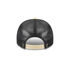 New Orleans Saints New Era Banner A-Frame 9FIFTY Trucker Snapback Hat - Cream/Black outlet