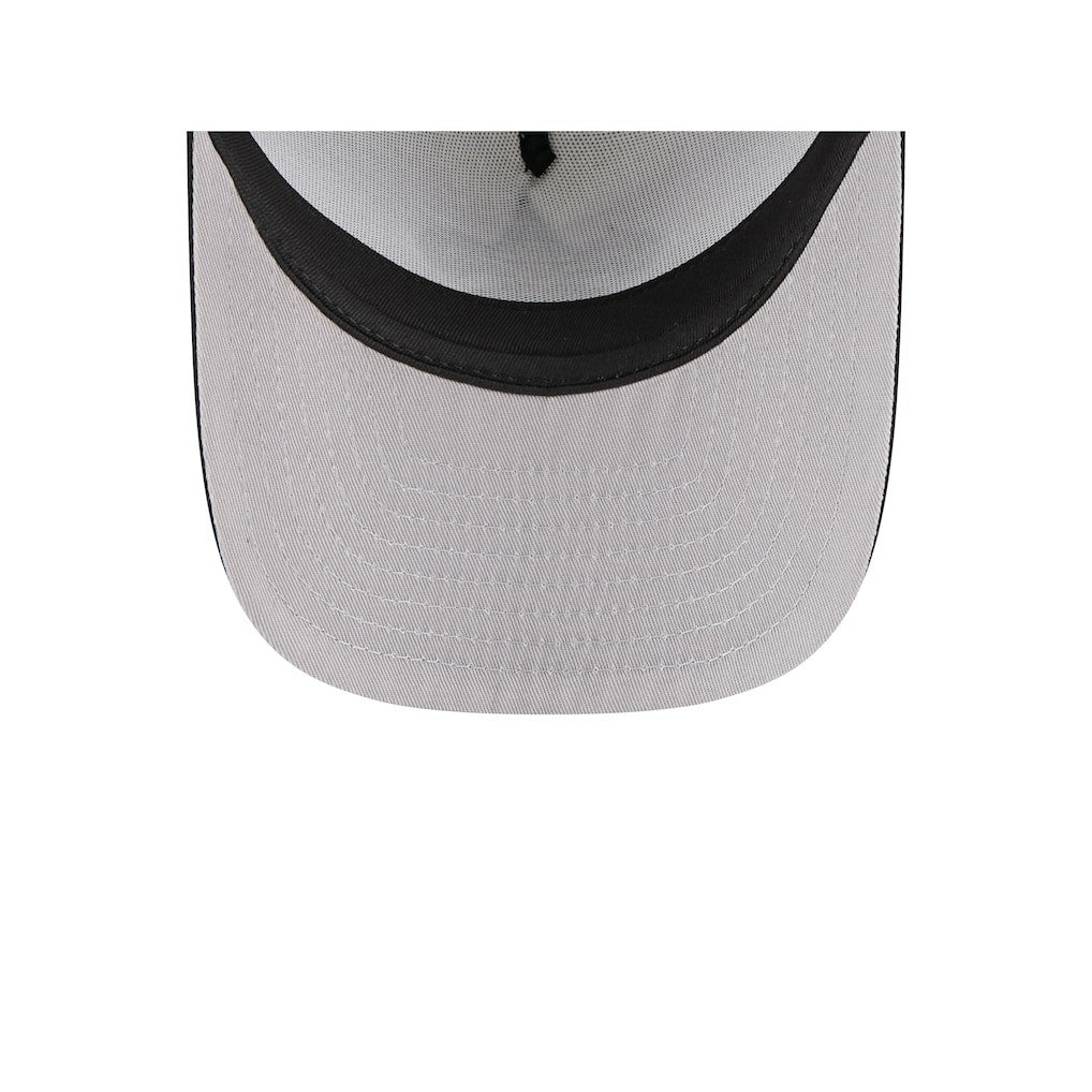 New Orleans Saints New Era Banner A-Frame 9FIFTY Trucker Snapback Hat - Cream/Black outlet