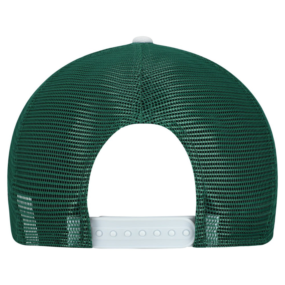 New York Jets New Era Banner A-Frame 9FIFTY Snapback Hat - Cream/Green cheap