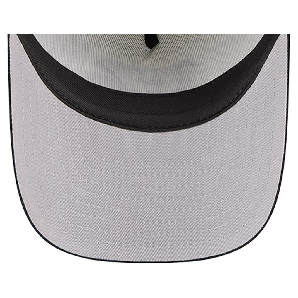 Cincinnati Bengals New Era Banner A-Frame 9FIFTY Trucker Snapback Hat - Cream/Black sale