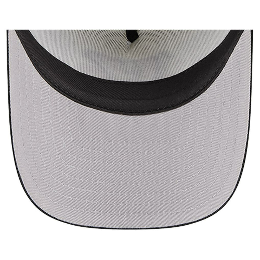 Cincinnati Bengals New Era Banner A-Frame 9FIFTY Trucker Snapback Hat - Cream/Black sale