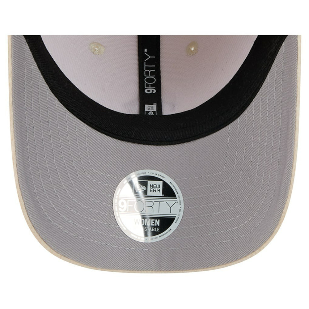 Kansas City Chiefs New Era Women's Comfy 9FORTY Adjustable Hat - Cream discount