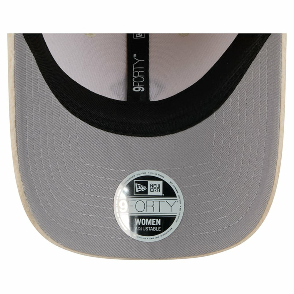 Detroit Lions New Era Women's Comfy 9FORTY Adjustable Hat - Cream outlet
