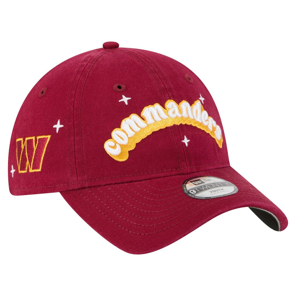 Washington Commanders New Era Girls Youth Cheer 9TWENTY Adjustable Hat - Burgundy online
