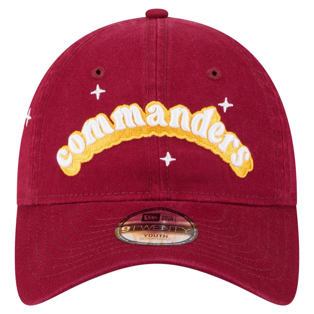 Washington Commanders New Era Girls Youth Cheer 9TWENTY Adjustable Hat - Burgundy online