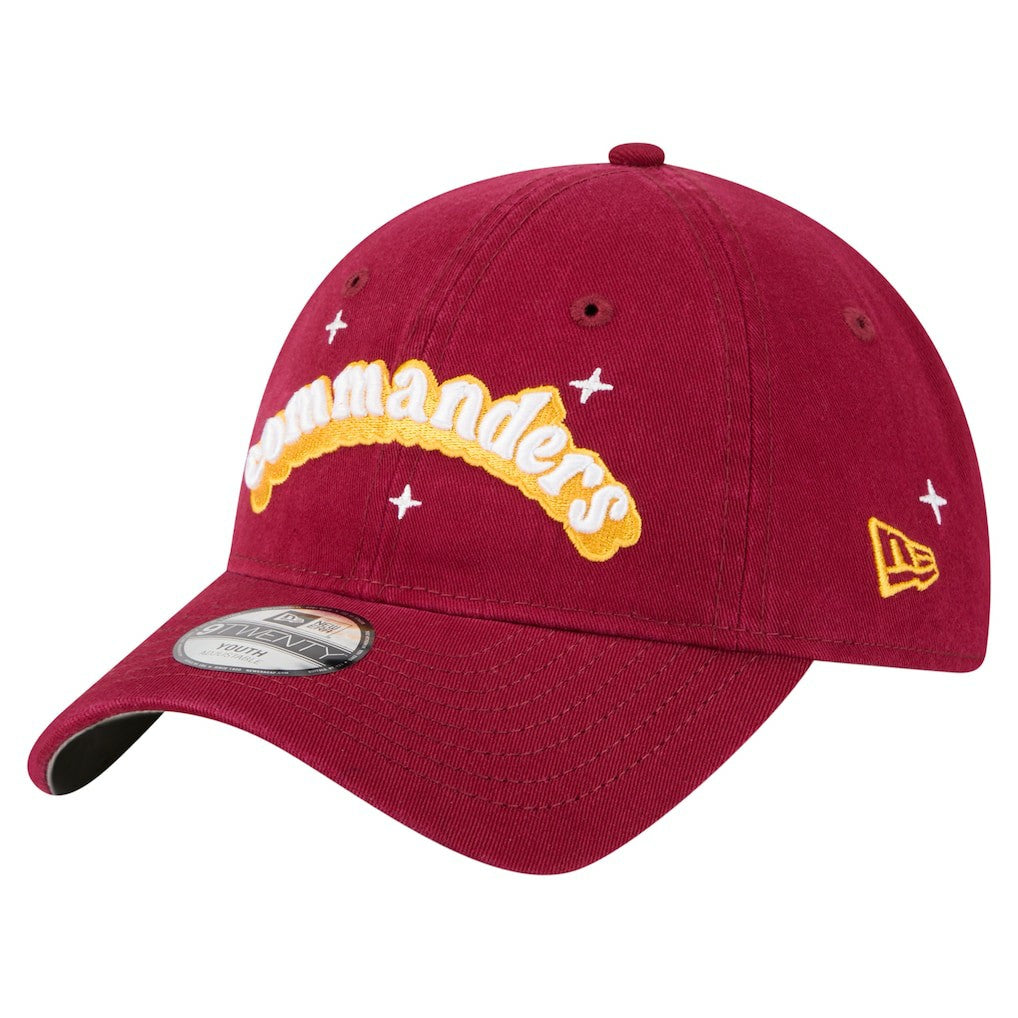 Washington Commanders New Era Girls Youth Cheer 9TWENTY Adjustable Hat - Burgundy online