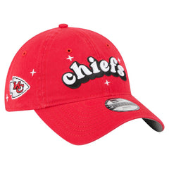 Kansas City Chiefs New Era Girls Youth Cheer 9TWENTY Adjustable Hat - Red sale