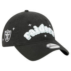 Las Vegas Raiders New Era Girls Youth Cheer 9TWENTY Adjustable Hat - Black outlet