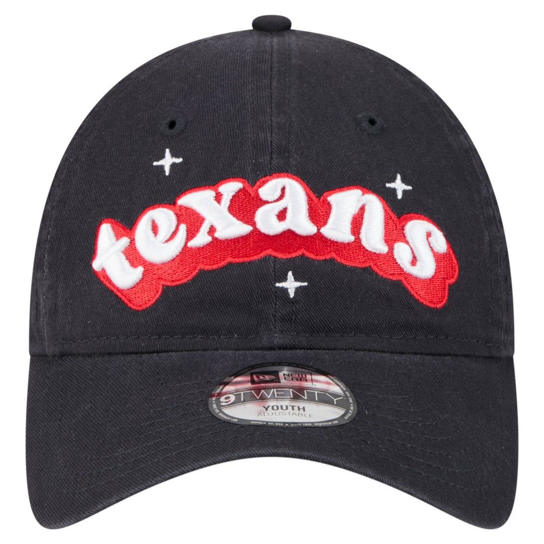 Houston Texans New Era Girls Youth Cheer 9TWENTY Adjustable Hat - Navy sale