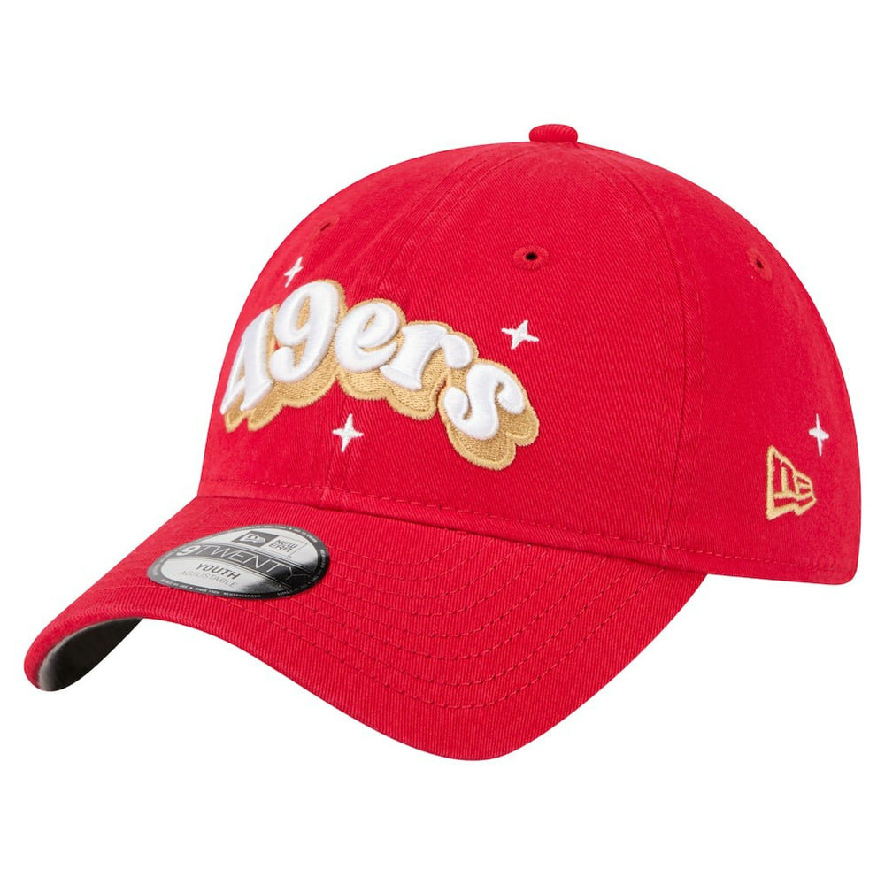 San Francisco 49ers New Era Girls Youth Cheer 9TWENTY Adjustable Hat - Scarlet online