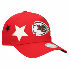 Kansas City Chiefs New Era Women's Stardom A-Frame 9FORTY Adjustable Hat - Red for sale