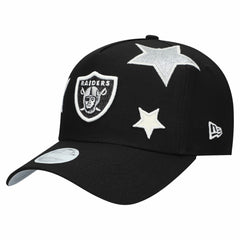 Las Vegas Raiders New Era Women's Stardom A-Frame 9FORTY Adjustable Hat - Black online