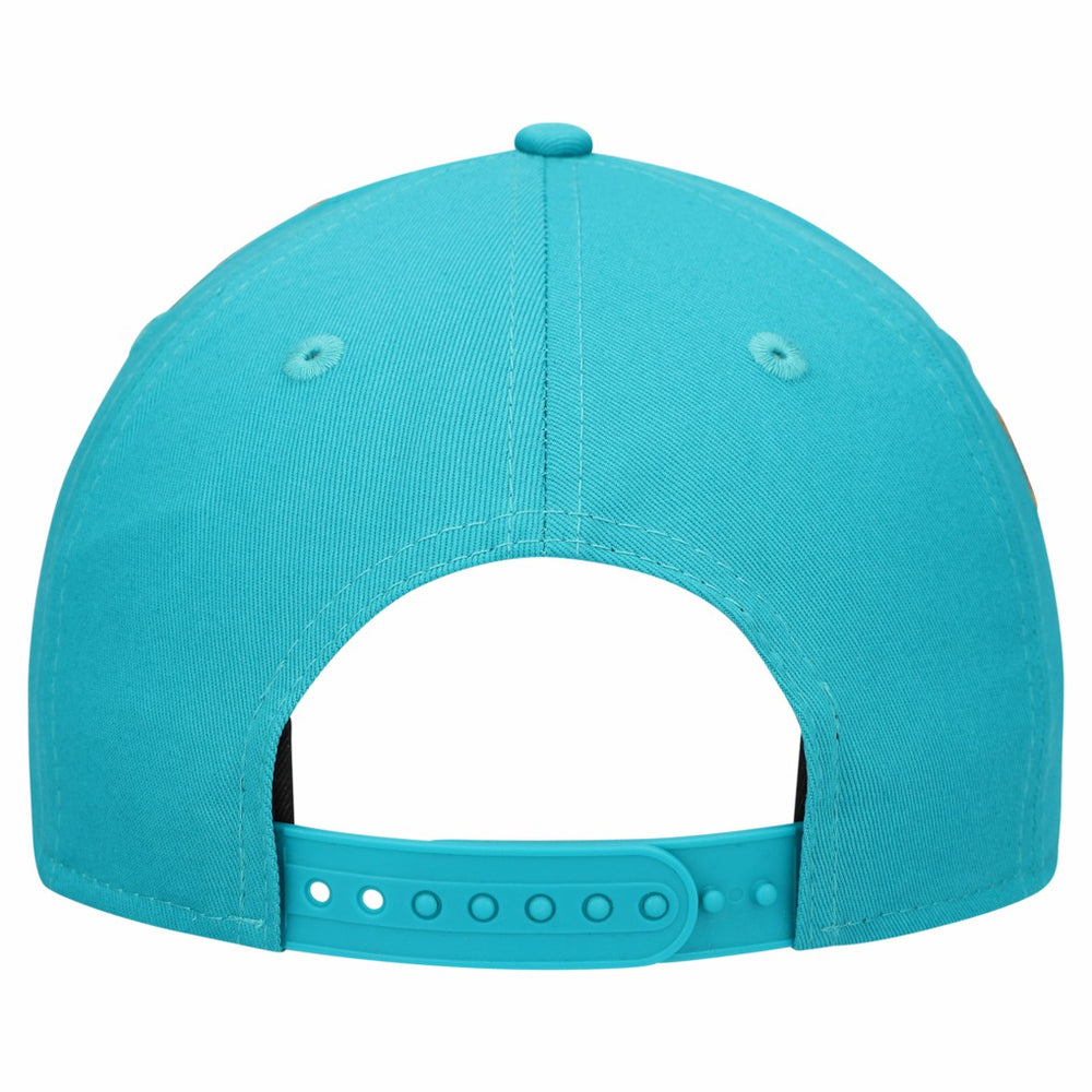 Miami Dolphins New Era Women's Stardom A-Frame 9FORTY Adjustable Hat - Aqua for sale