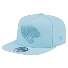 Jacksonville Jaguars New Era Color Pack A-Frame 9FIFTY Snapback Hat - Light Blue cheap