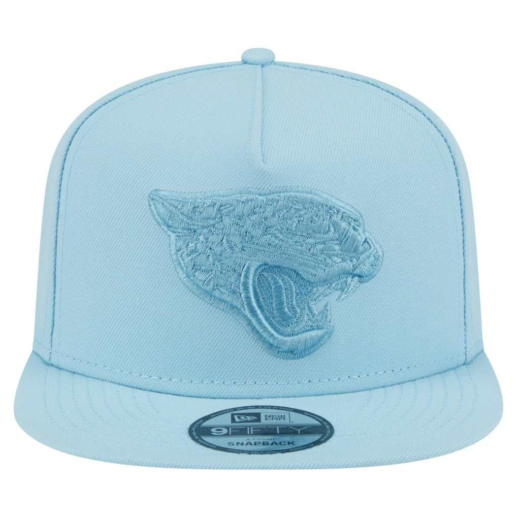 Jacksonville Jaguars New Era Color Pack A-Frame 9FIFTY Snapback Hat - Light Blue cheap