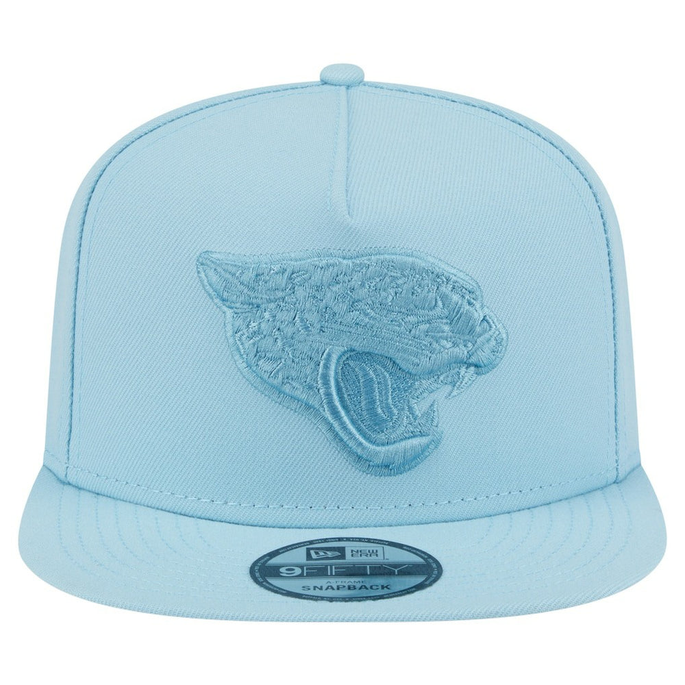 Jacksonville Jaguars New Era Color Pack A-Frame 9FIFTY Snapback Hat - Light Blue cheap