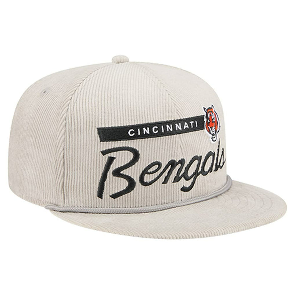 Cincinnati Bengals New Era Cord Rope Corduroy 9FIFTY Snapback Hat - Gray online
