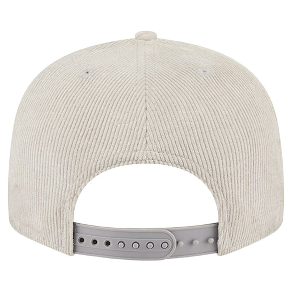 Las Vegas Raiders New Era Cord Rope Corduroy 9FIFTY Snapback Hat - Gray on sale