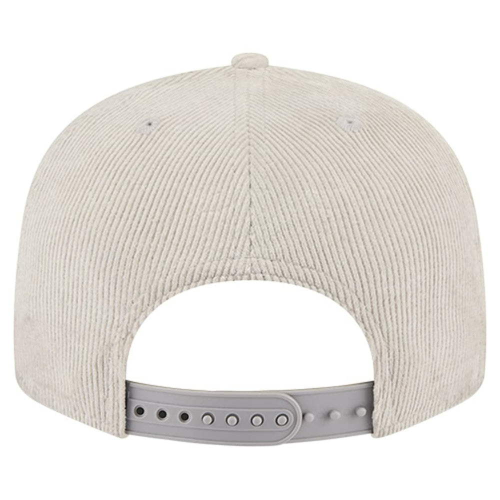 Las Vegas Raiders New Era Cord Rope Corduroy 9FIFTY Snapback Hat - Gray on sale