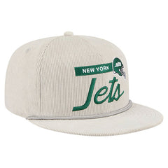 New York Jets New Era Cord Rope Corduroy 9FIFTY Snapback Hat - Gray outlet