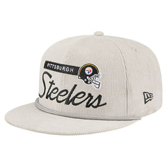 Pittsburgh Steelers New Era Cord Rope Corduroy 9FIFTY Snapback Hat - Gray cheap