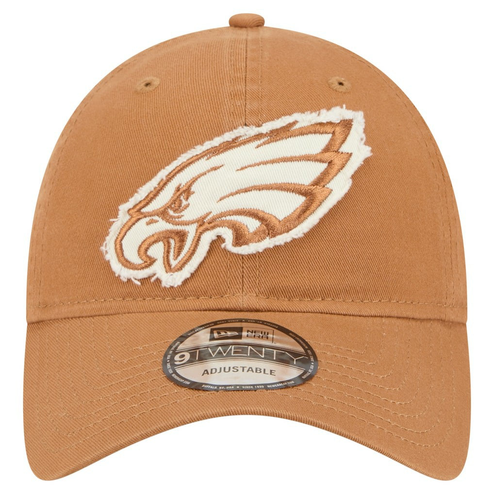Philadelphia Eagles New Era Stamp 9TWENTY Adjustable Hat - Brown online
