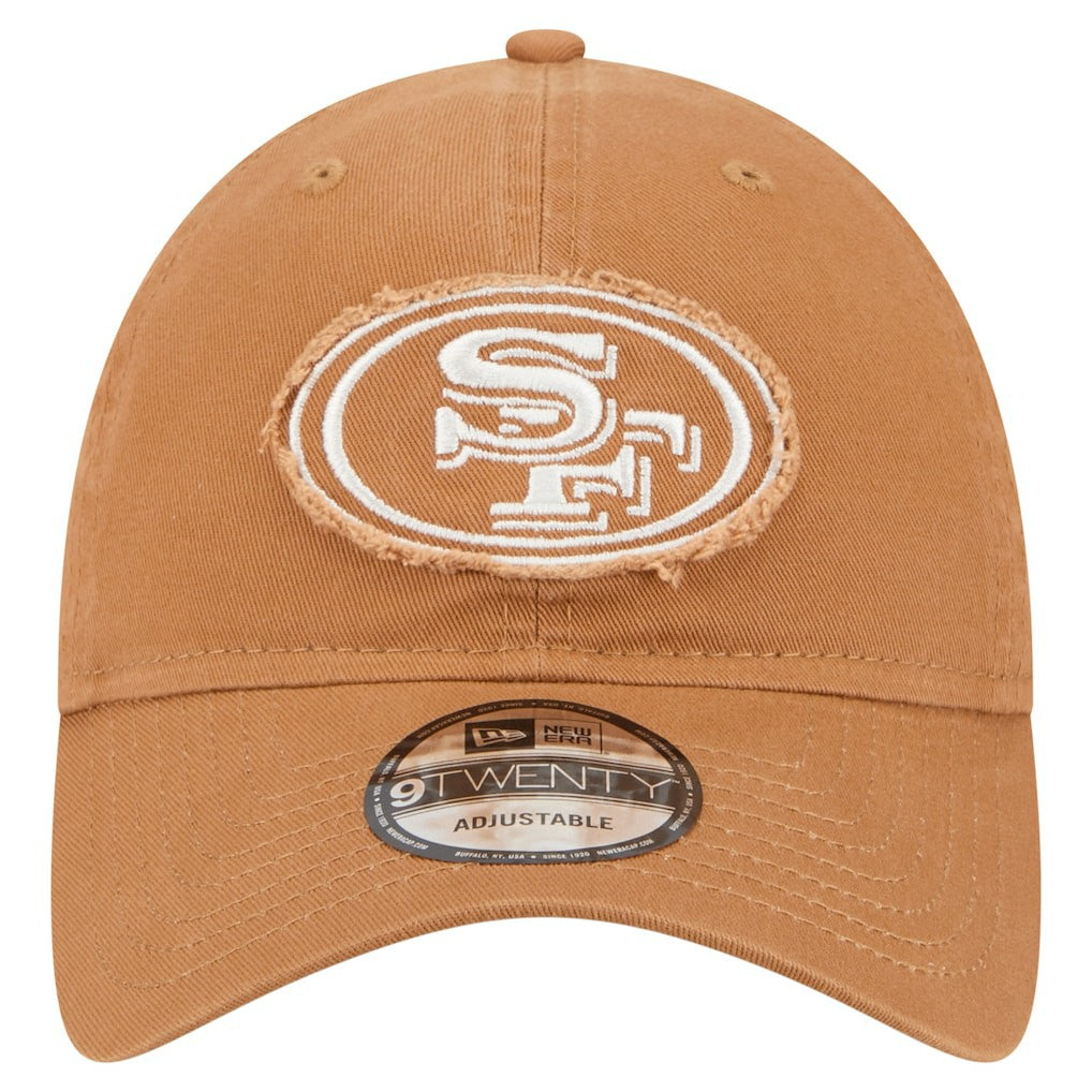 San Francisco 49ers New Era Stamp 9TWENTY Adjustable Hat - Brown on sale