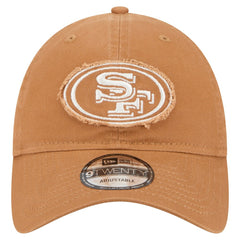 San Francisco 49ers New Era Stamp 9TWENTY Adjustable Hat - Brown on sale