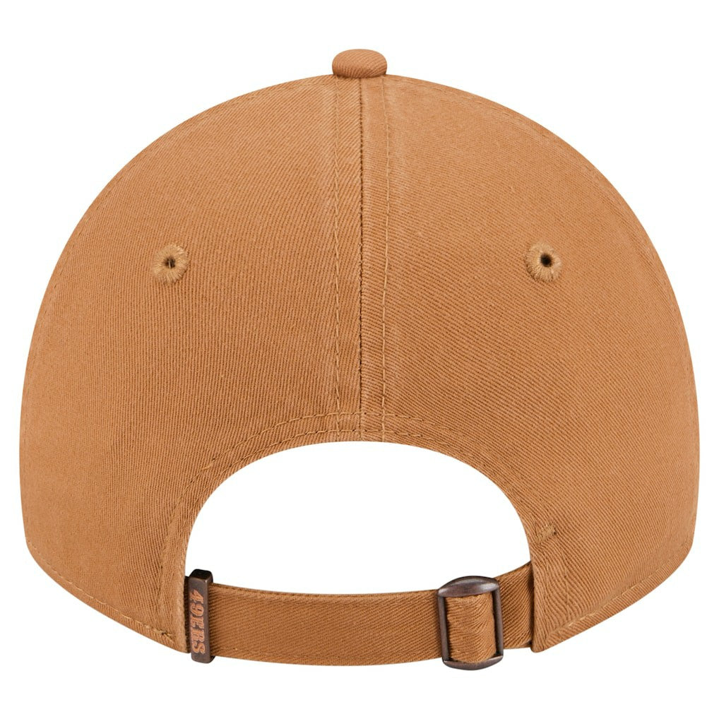 San Francisco 49ers New Era Stamp 9TWENTY Adjustable Hat - Brown on sale