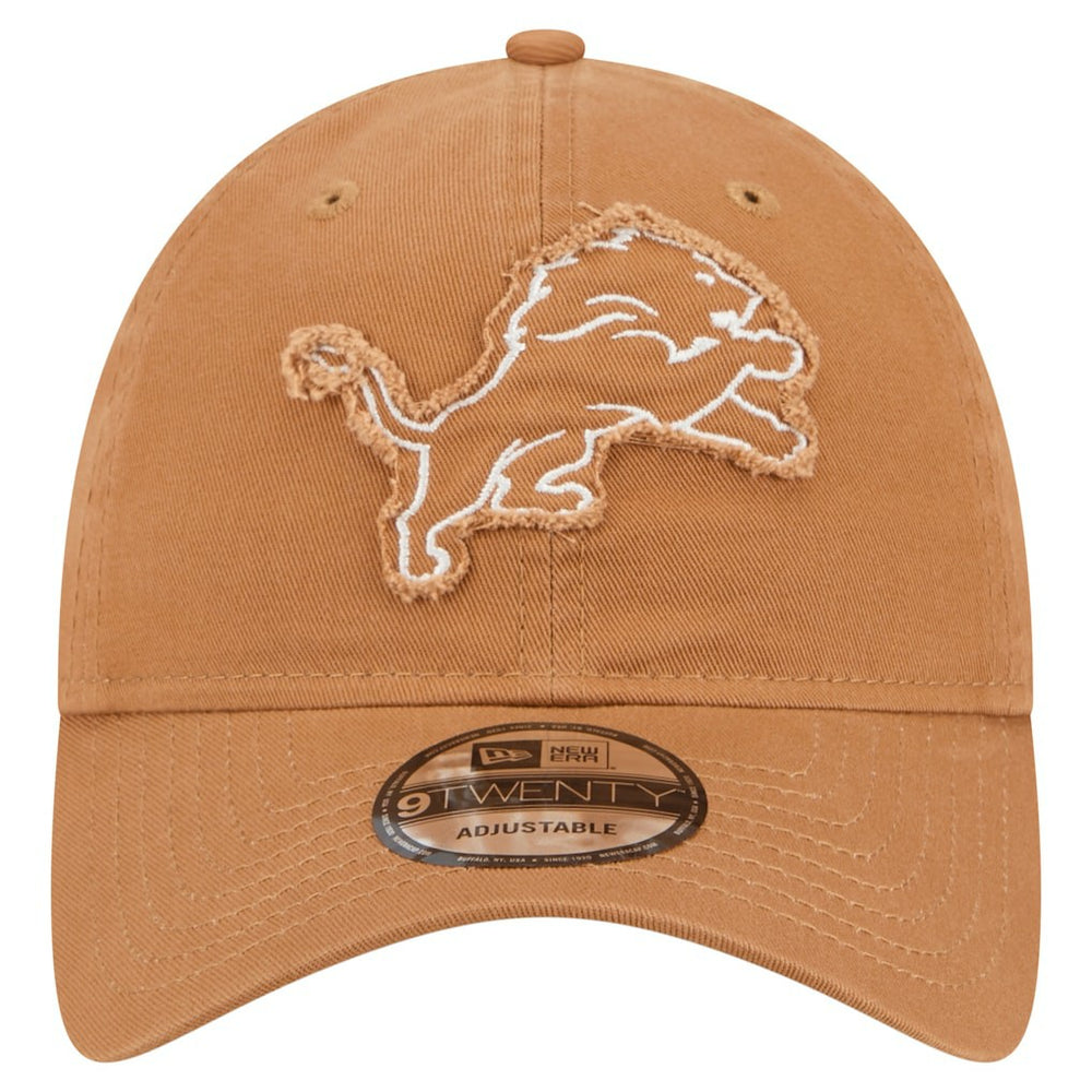Detroit Lions New Era Stamp 9TWENTY Adjustable Hat - Brown online