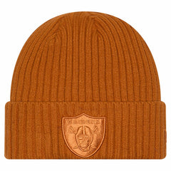 Las Vegas Raiders New Era Color Pack Cuffed Knit Hat - Brown online