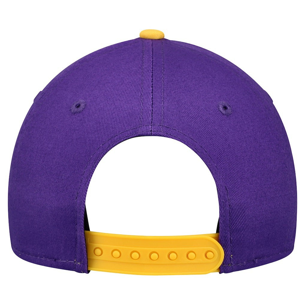 Minnesota Vikings New Era Youth Arch COOLERA 9FORTY A-Frame Adjustable Hat - Purple/Gold online