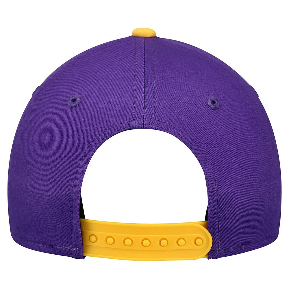 Minnesota Vikings New Era Youth Arch COOLERA 9FORTY A-Frame Adjustable Hat - Purple/Gold online