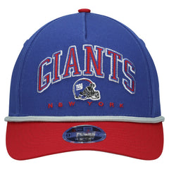 New York Giants New Era Youth Arch COOLERA 9FORTY A-Frame Adjustable Hat - Royal/Red on sale