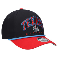 Houston Texans New Era Youth Arch COOLERA 9FORTY A-Frame Adjustable Hat - Navy/Red sale