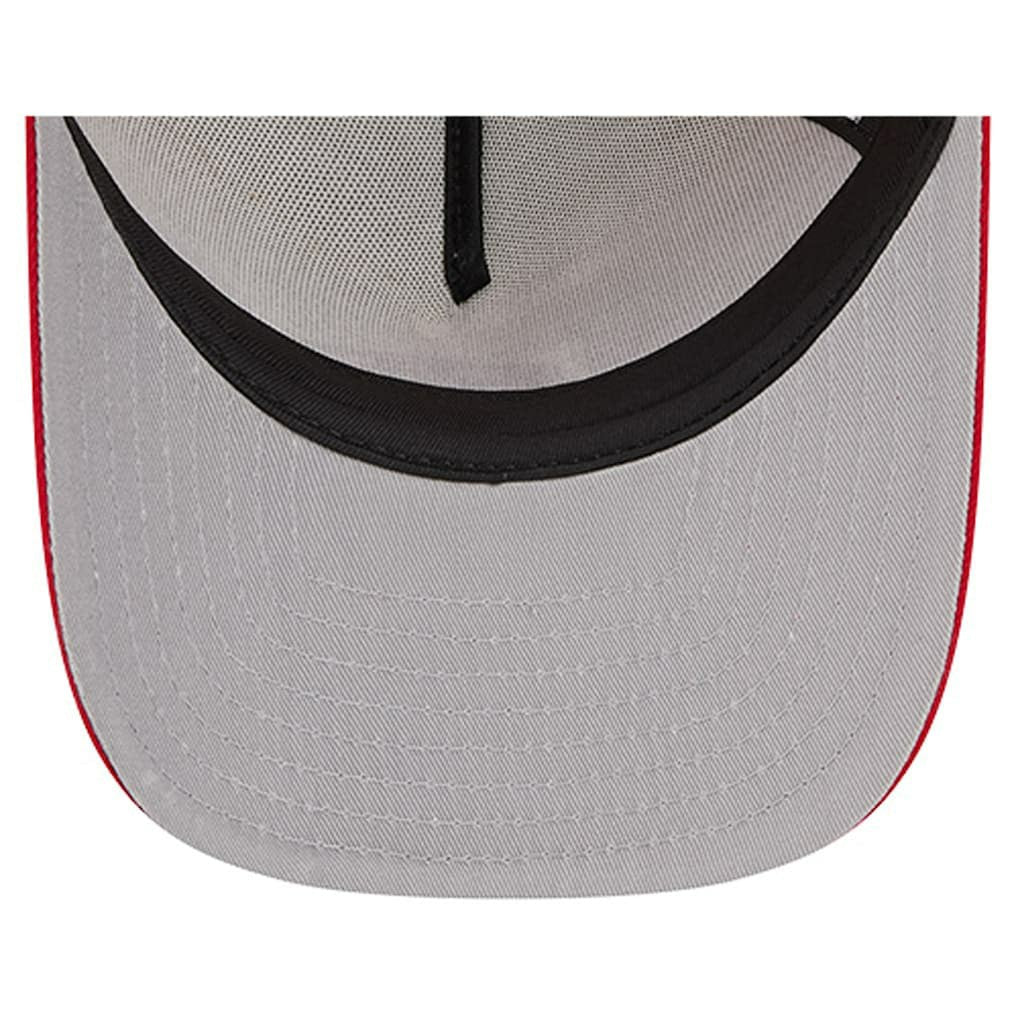San Francisco 49ers New Era Youth Banner 9FIFTY A-Frame Adjustable Trucker Hat - Cream/Scarlet discount