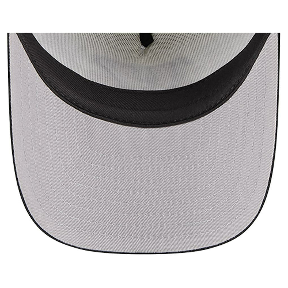 Cincinnati Bengals New Era Youth Banner 9FIFTY A-Frame Adjustable Trucker Hat - Cream/Black for sale
