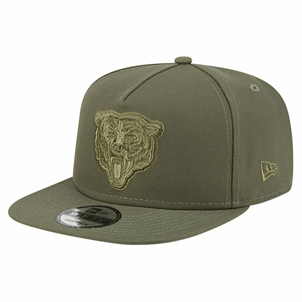 Chicago Bears New Era Youth Color Pack A-Frame 9FIFTY Snapback Hat - Olive outlet