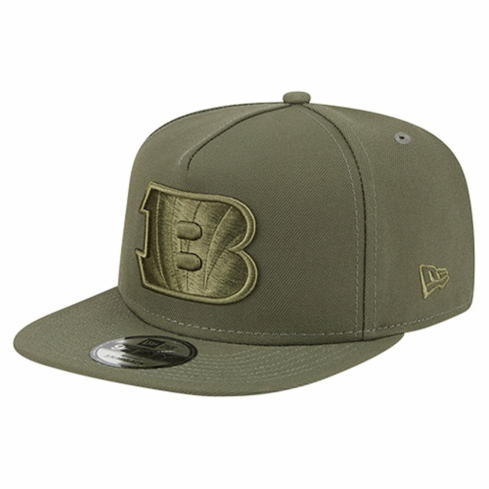 Cincinnati Bengals New Era Youth Color Pack A-Frame 9FIFTY Snapback Hat - Olive cheap