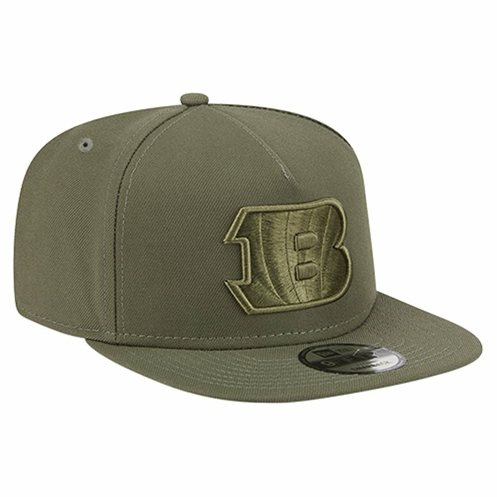 Cincinnati Bengals New Era Youth Color Pack A-Frame 9FIFTY Snapback Hat - Olive cheap