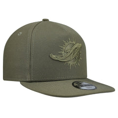Miami Dolphins New Era Youth Color Pack A-Frame 9FIFTY Snapback Hat - Olive cheap
