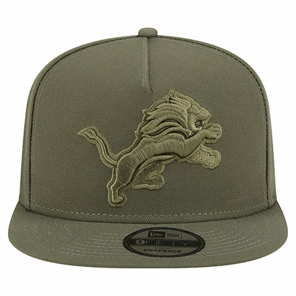 Detroit Lions New Era Youth Color Pack A-Frame 9FIFTY Snapback Hat - Olive online