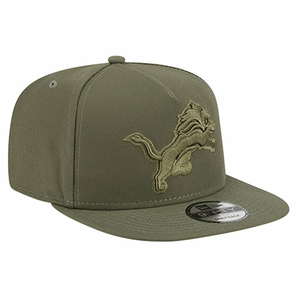 Detroit Lions New Era Youth Color Pack A-Frame 9FIFTY Snapback Hat - Olive online