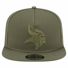 Minnesota Vikings New Era Youth Color Pack A-Frame 9FIFTY Snapback Hat - Olive outlet