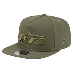 New York Jets New Era Youth Color Pack A-Frame 9FIFTY Snapback Hat - Olive discount